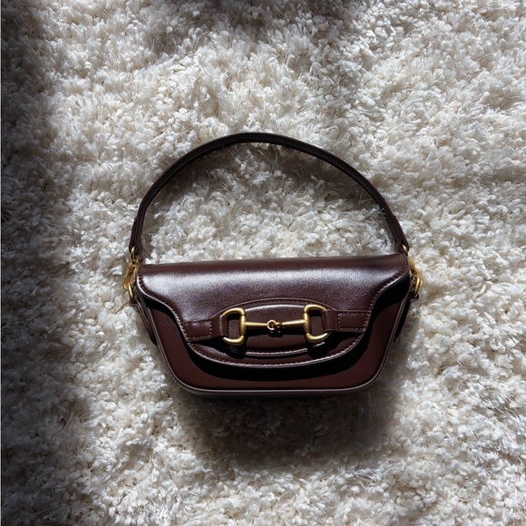 The Delilah Horsebit structured mini bag - Picture 2 of 6